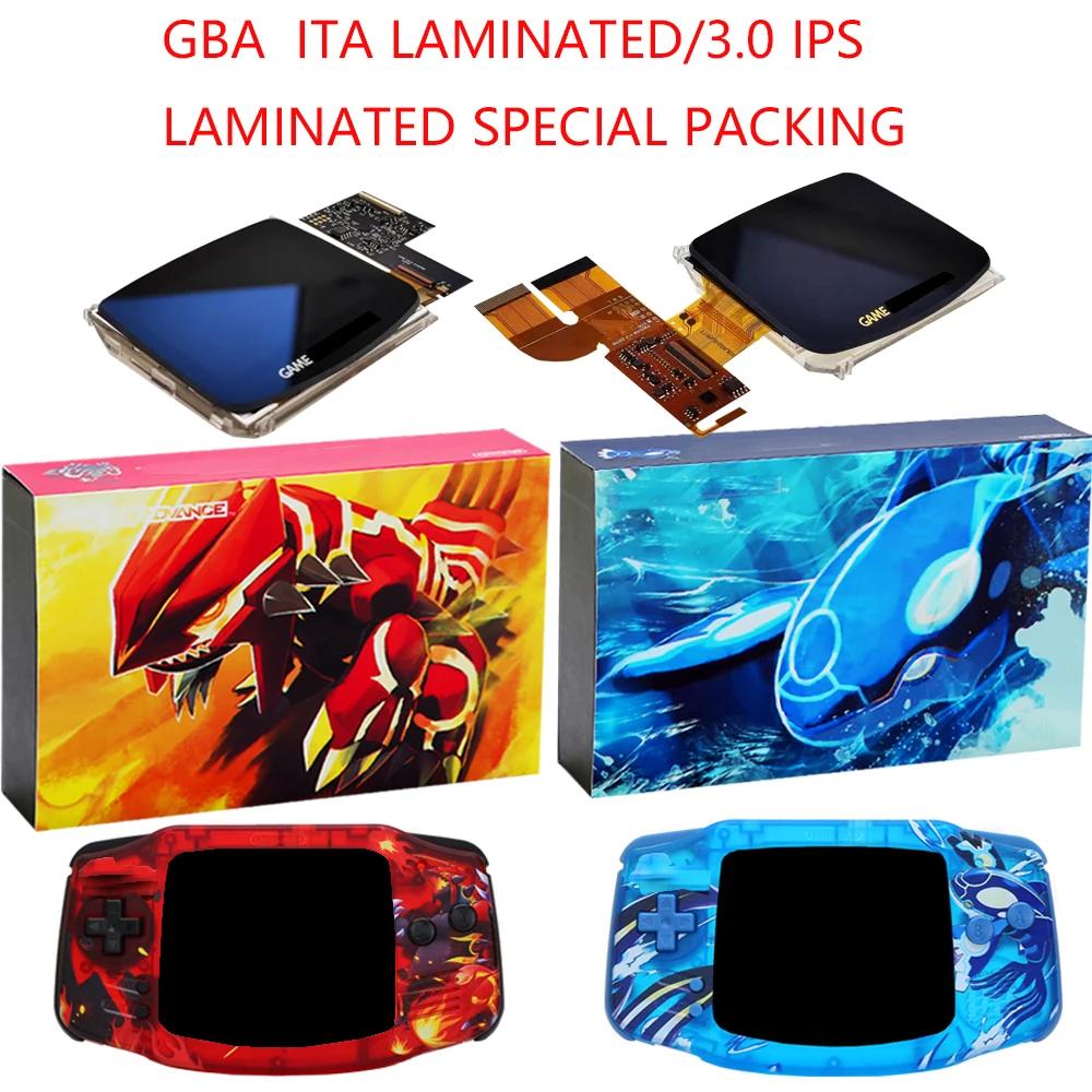 UVGBA ̾  , GBA Ŀ UV μ ̽, Ӻ 꽺 IPS LCD, 3.0TFT, IPS ̽, GBA IPS DIY